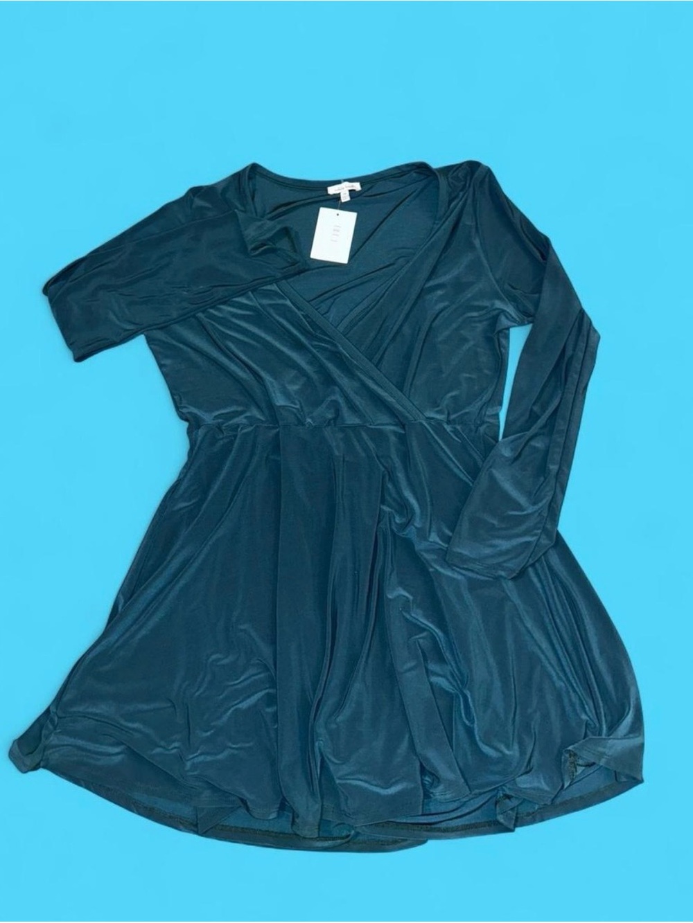 BOUTIQUE White Birch Hunter Green Dress (2X)